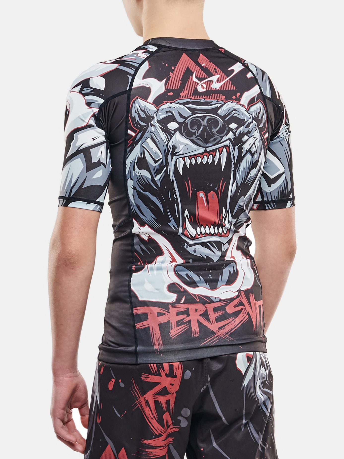 Peresvit Battle Bear Kids Short Sleeve Rashguard, Photo No. 2